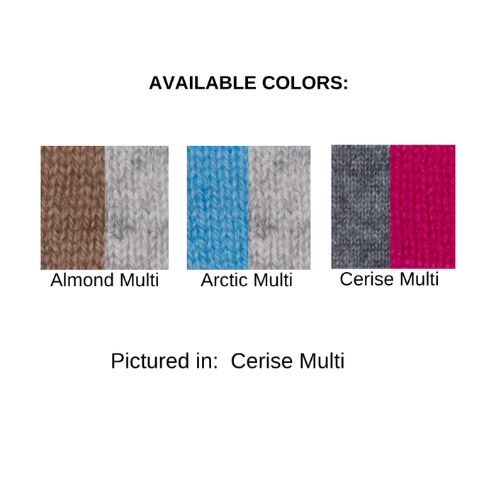Colorblock Cable Crew