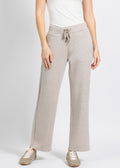 Elliott Lauren Comfort Zone Straight Leg Pant in Tapioca available at Barbara Katz