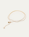 Jenny Bird Constance Wrap Chain Necklace in Gold available at Barbara Katz