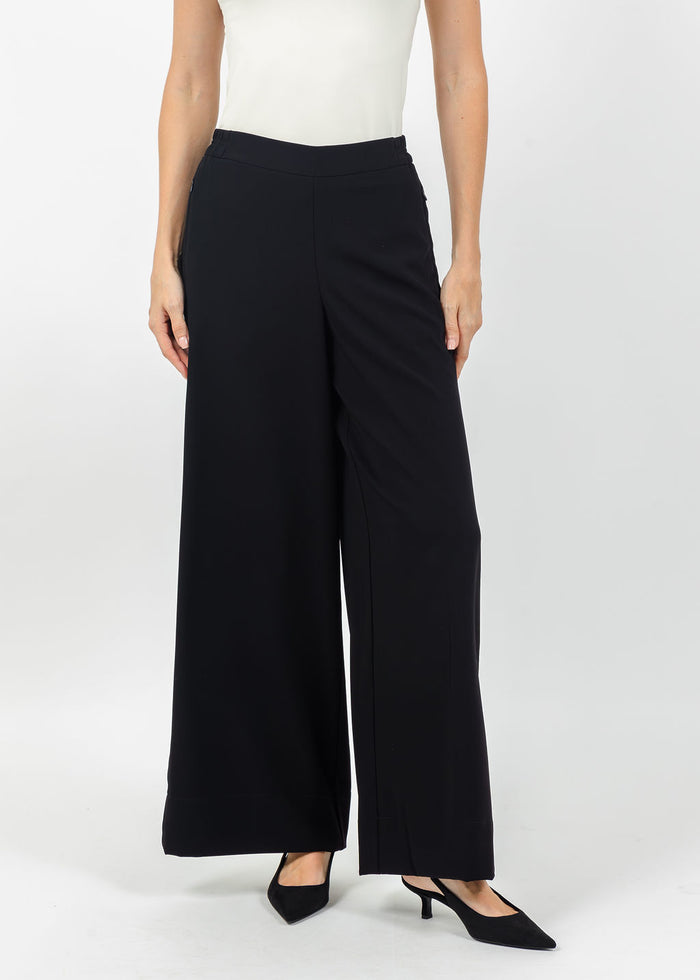 MAC Coralie Pant 30" - Black available at Barbara Katz