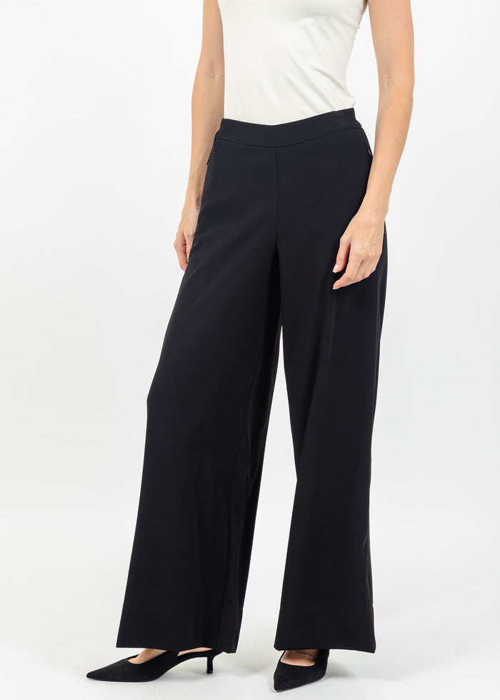 MAC Coralie Pant 30" - Black available at Barbara Katz