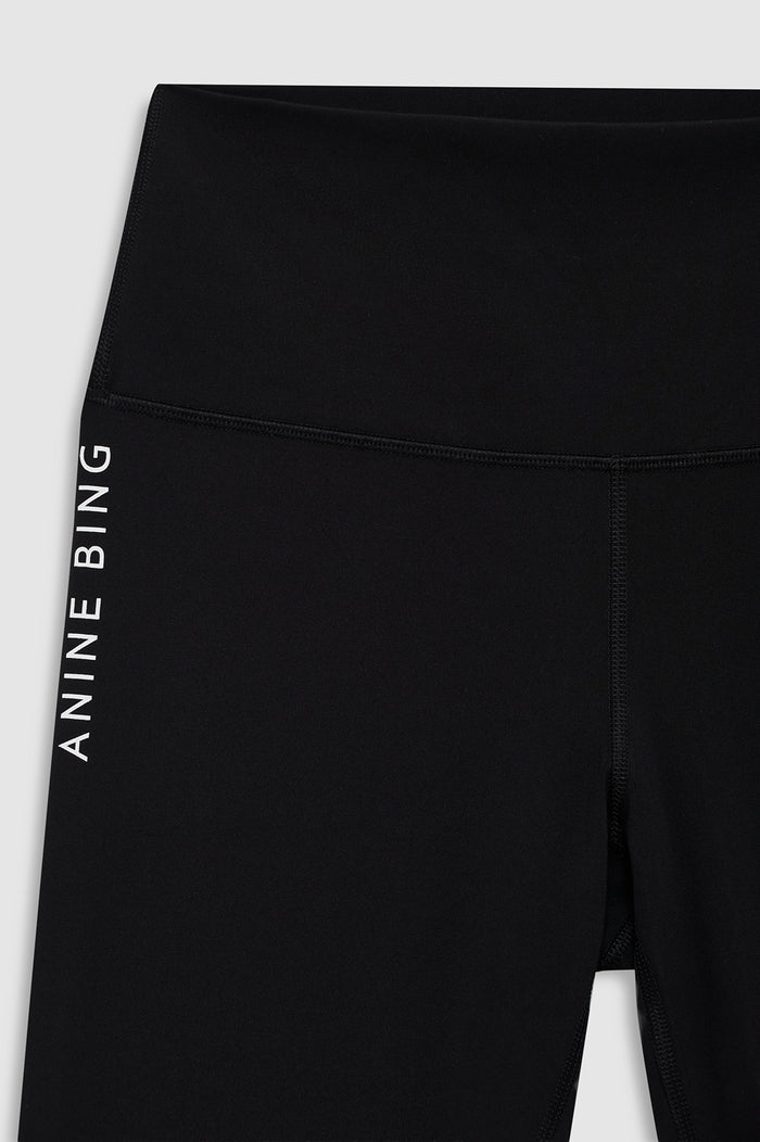 ANINE BING Dave Legging - Black - front view