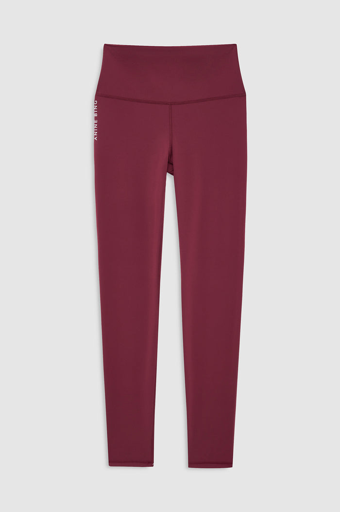 ANINE BING Dave Legging - Black - front view