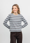 Rails Davie Long Sleeve Tee in Heather Sky available at Barbara Katz
