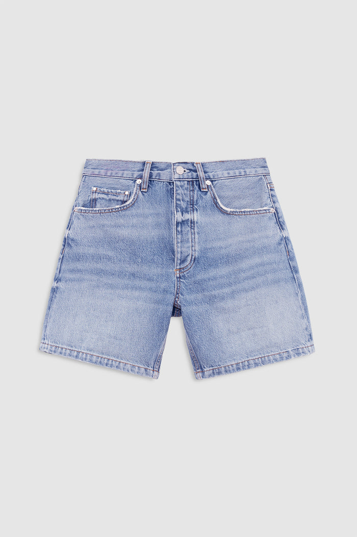featured-img|ANINE BING Delaney Short - Arbor Blue - front view