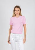 Simkhai Devon Knit Tee in Tulip available at Barbara Katz