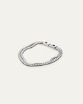 Jenny Bird Double Amalfi Bracelet in Platinum available at Barbara Katz