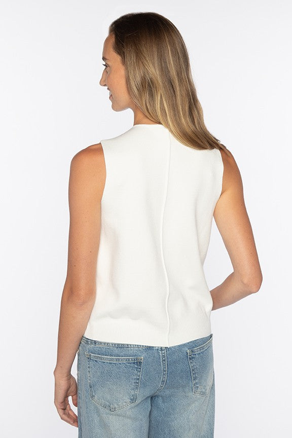 Kinross Double Breasted Vest Cardigan available at Barbara Katz