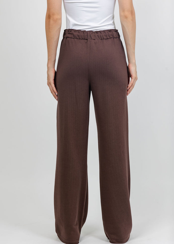 Margittes Sequin Trim Sweatpants in Coconut available at Barbara Katz