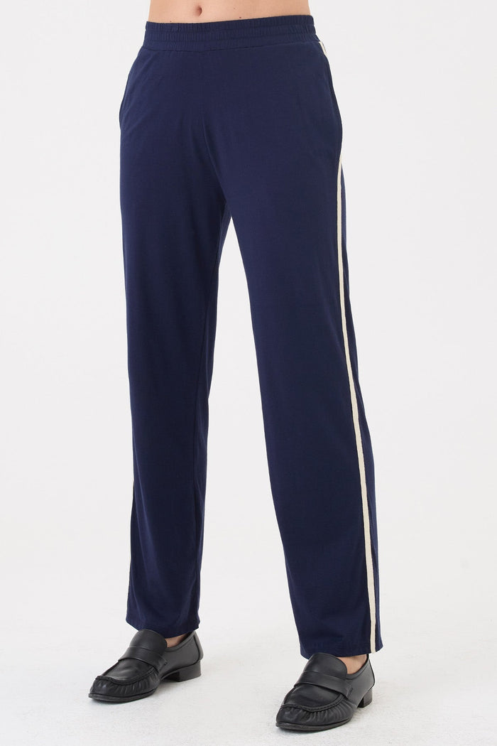 Goldie Easy Everyday Pants in Navy available at Barbara Katz