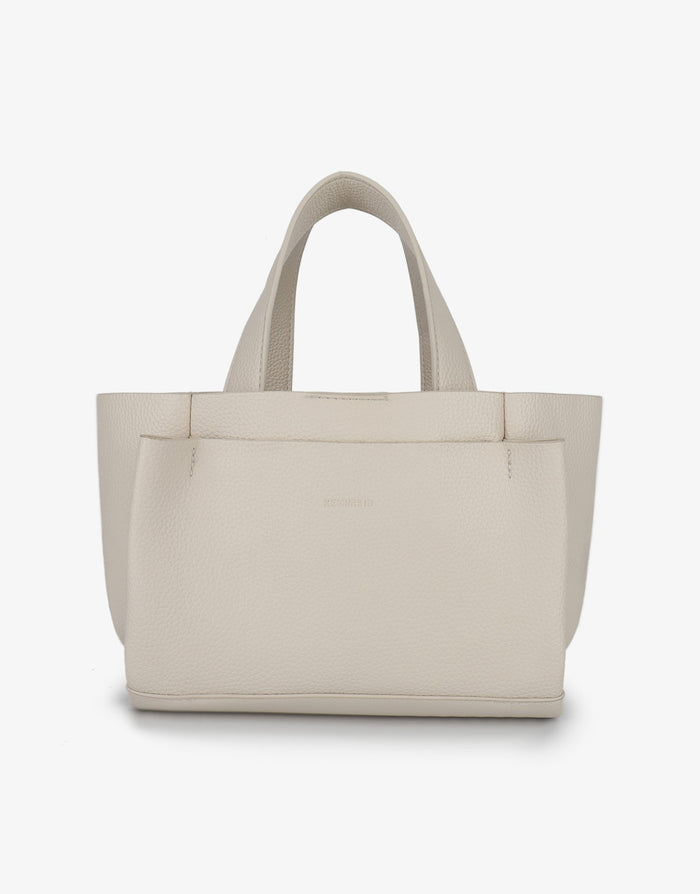 Remi/Reid Ella Mini Tote Bag in Cream available at Barbara Katz