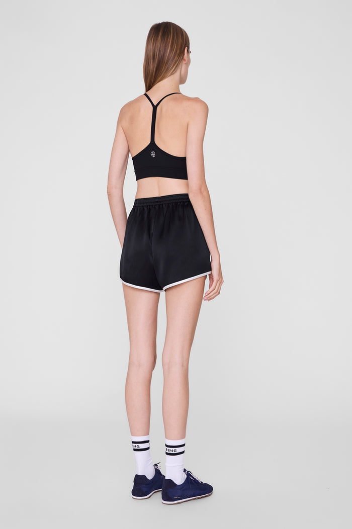 ANINE BING Eve Bra - Black on model back