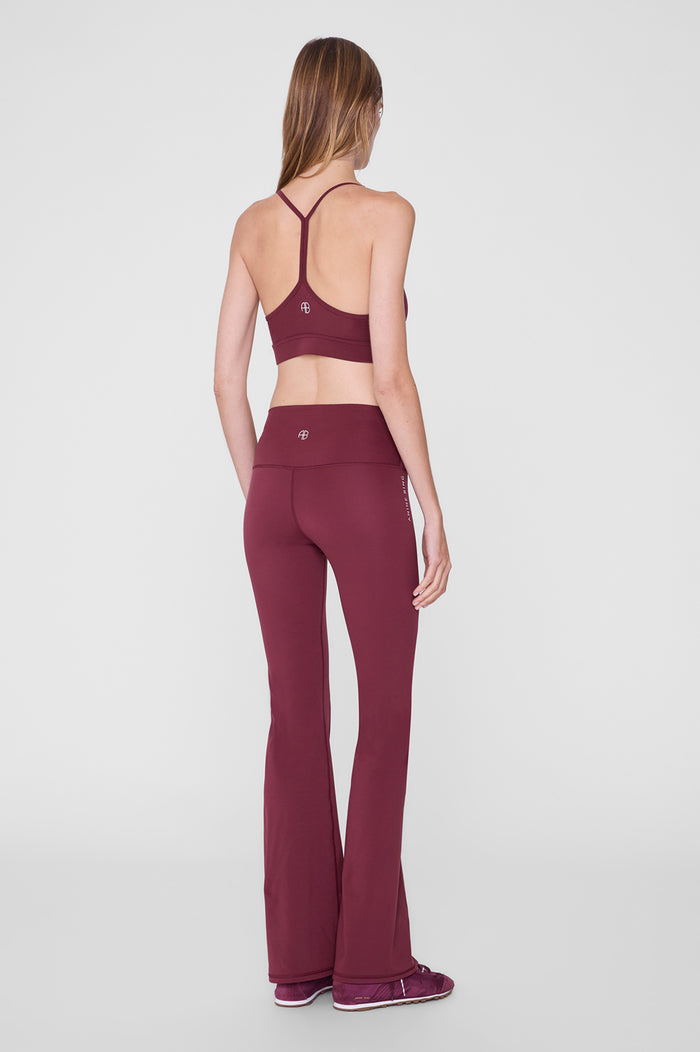 ANINE BING Eve Bra - Burgundy back view