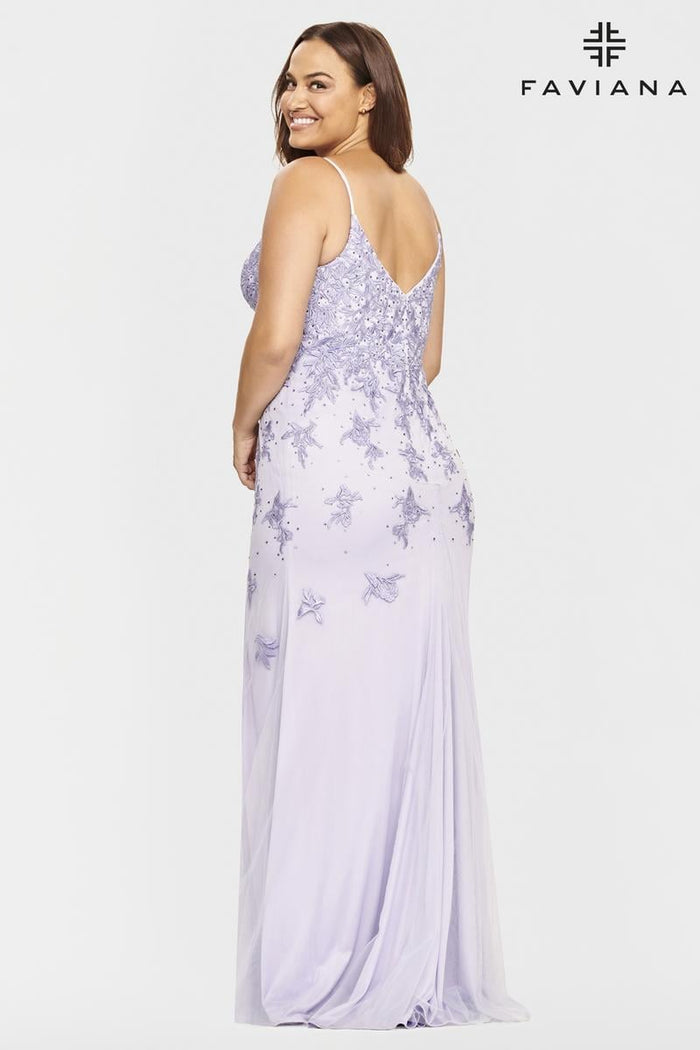 Faviana Plus Sizes Dress 9539
