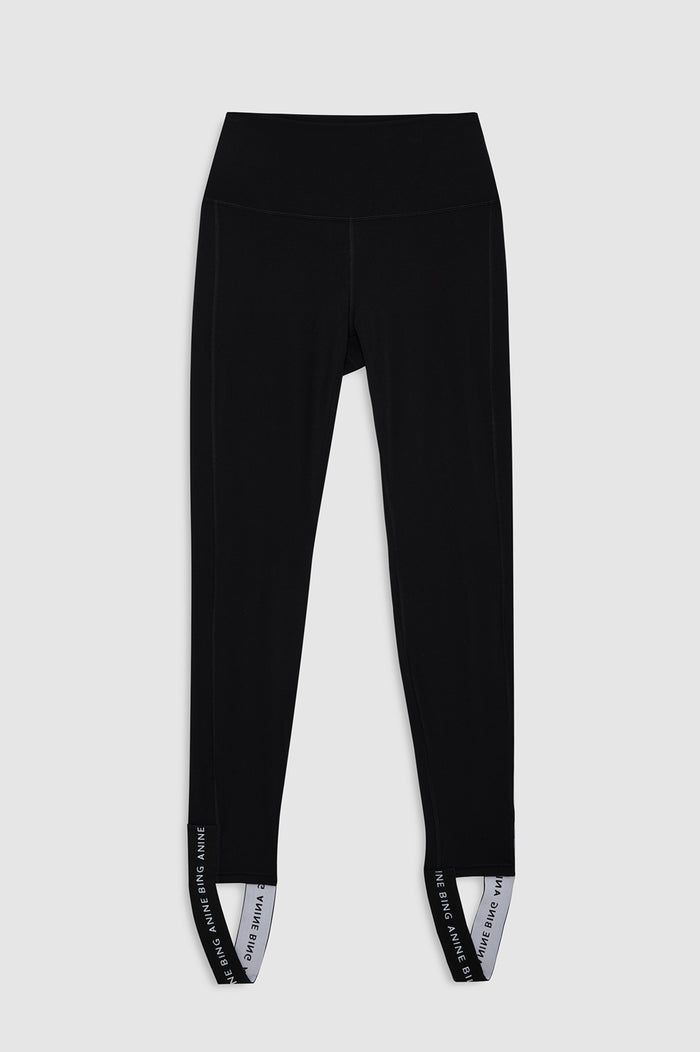 ANINE BING Fuse Legging - Black front view