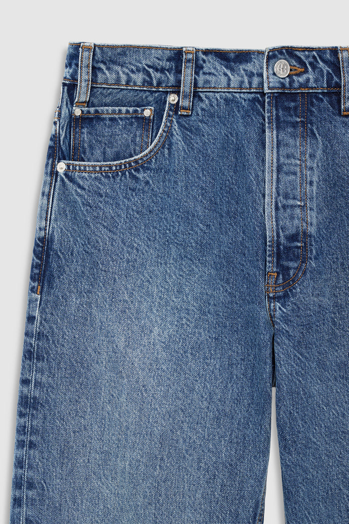 ANINE BING Gavin Jean 29" - Dark Indigo - detail view
