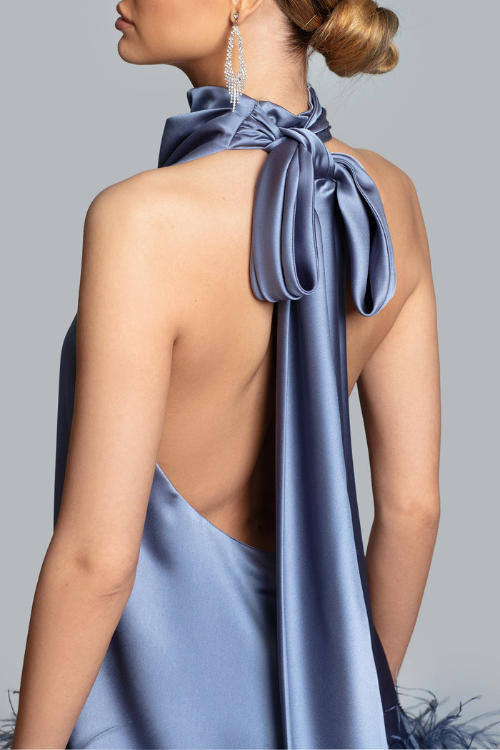 Ghrail "Nolita" Satin Mini Dress G011