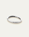 Jenny Bird Gia Bangle in Platinum available at Barbara Katz
