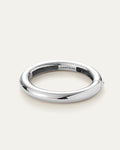 Jenny Bird Gia Mega Bangle in Platinum available at Barbara Katz