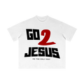 Go 2 Jesus (White)