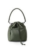 Haute Shore Harley Nylon Bucket Bag in Olive available at Barbara Katz