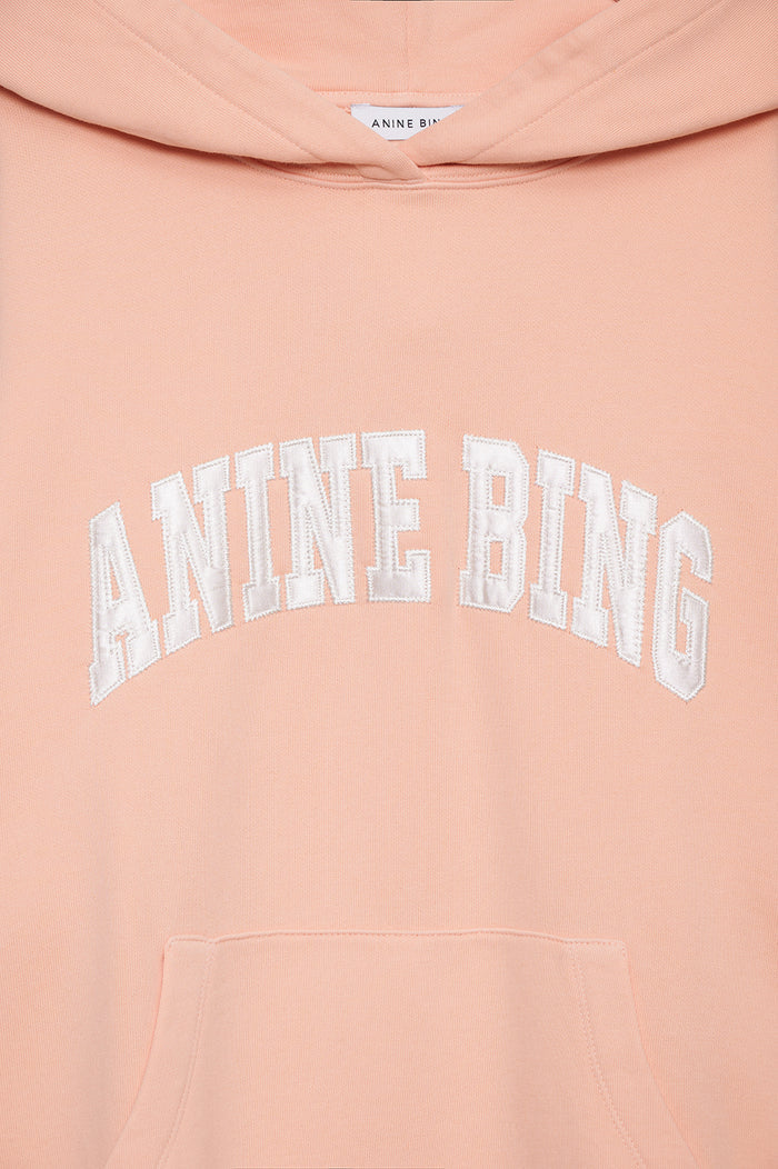 ANINE BING Harvey Sweatshirt Anine Bing - Coral Pink - detail view