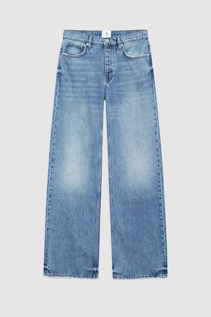 featured-img|ANINE BING Hugh Jean - Baltic Blue - front view