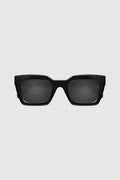 ANINE BING Indio Sunglasses - Black - Front View