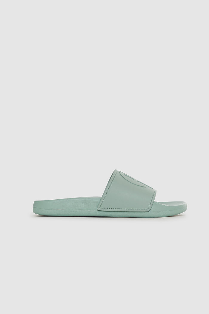 ANINE BING Isla Slides - Sea Foam Green - front view