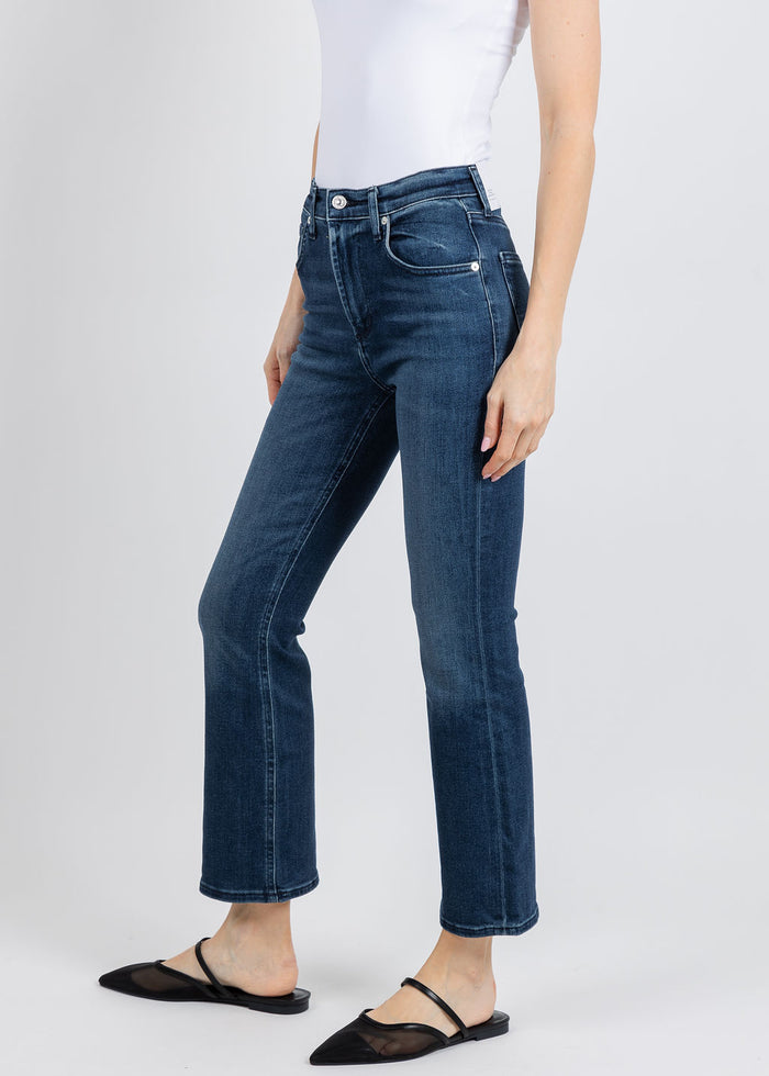 Citizens of Humanity Isola Mid Rise Cropped Boot Jeans in Regency available at Barbara Katz