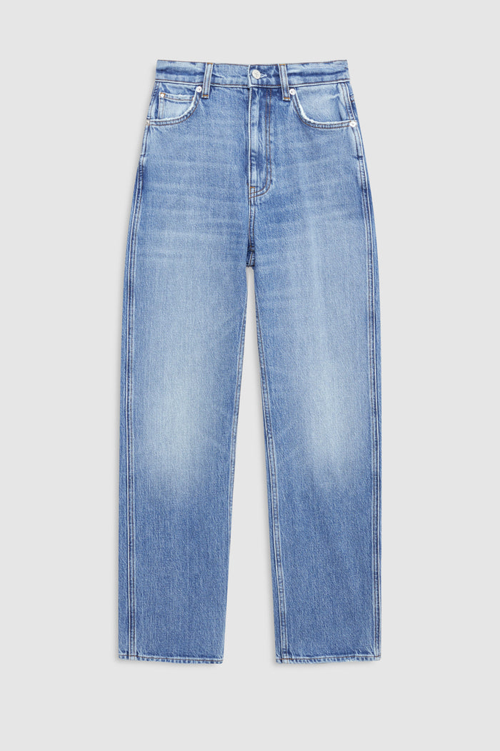 featured-img|ANINE BING Jane Jean - Cascade Blue - front view