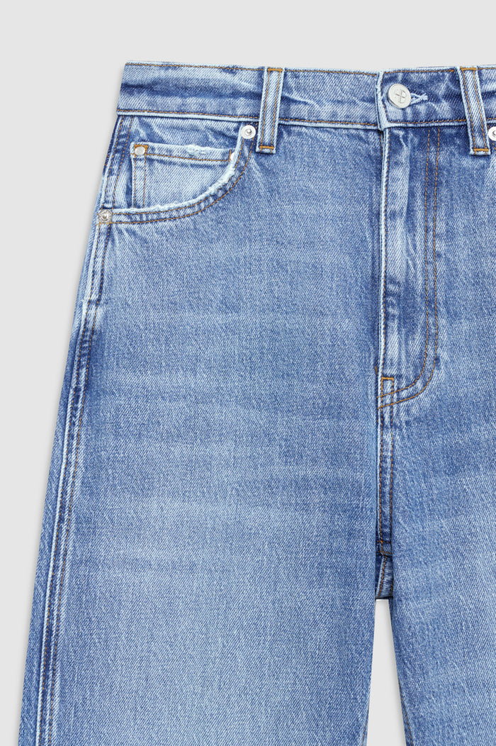 ANINE BING Jane Jean - Cascade Blue - detail view