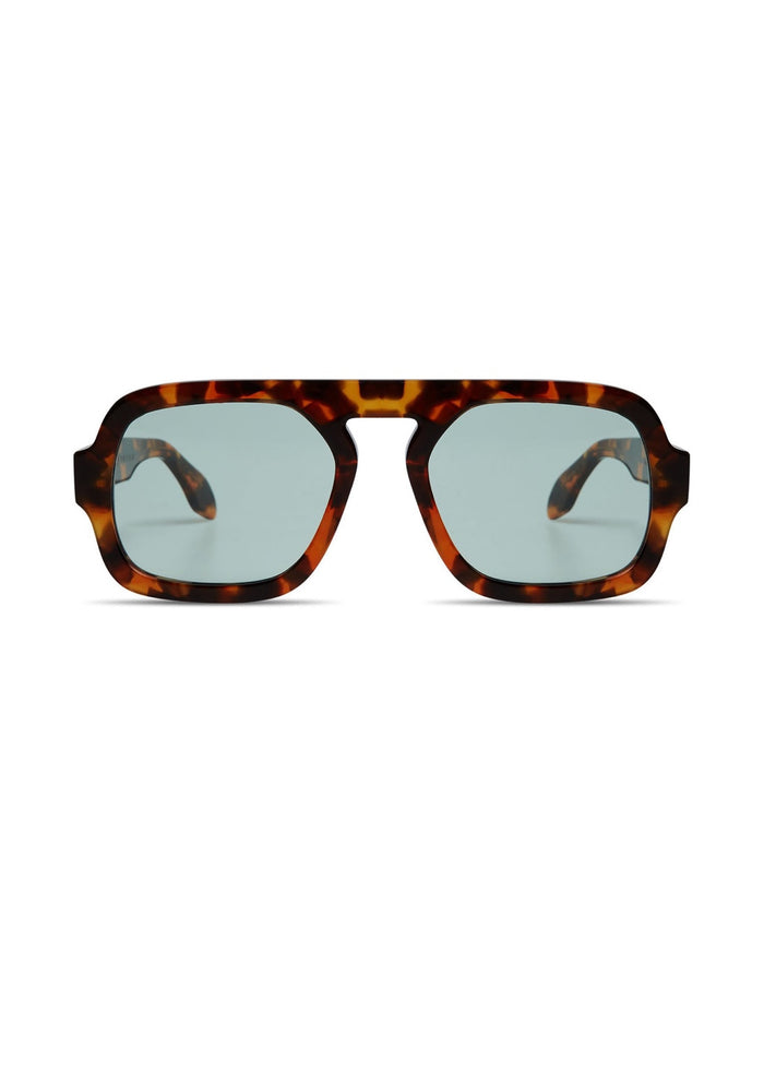 Elisa Johnson Jane Sunglasses in Brown Tortoise available at Barbara Katz