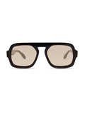 Elisa Johnson Jane Sunglasses in Gloss Black available at Barbara Katz
