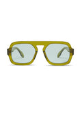 Elisa Johnson Jane Sunglasses in Olive Green available at Barbara Katz