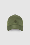 ANINE BING Jeremy Baseball Cap Ab Nylon - Army Green - front view