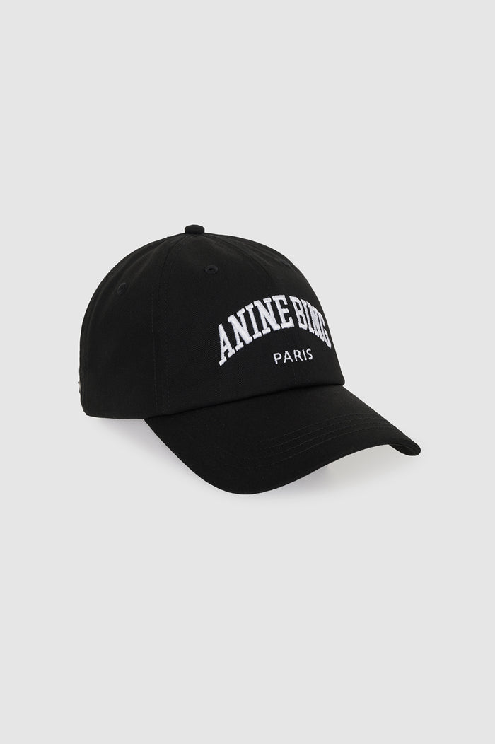 ANINE BING Jeremy Baseball Cap Anine Bing Paris - Black - side view