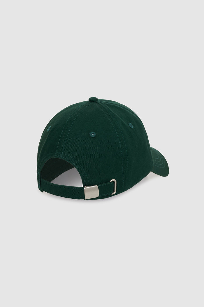 ANINE BING Jeremy Baseball Cap Collegiate - Deep Emerald back view