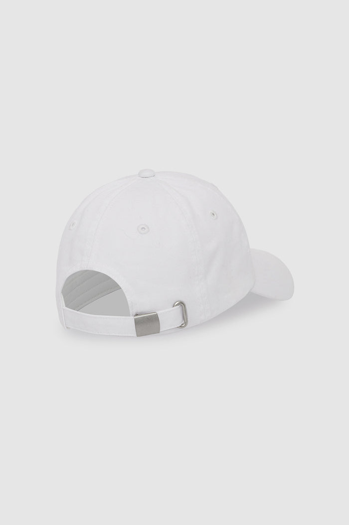 ANINE BING Jeremy Baseball Cap Paris University - White - back view