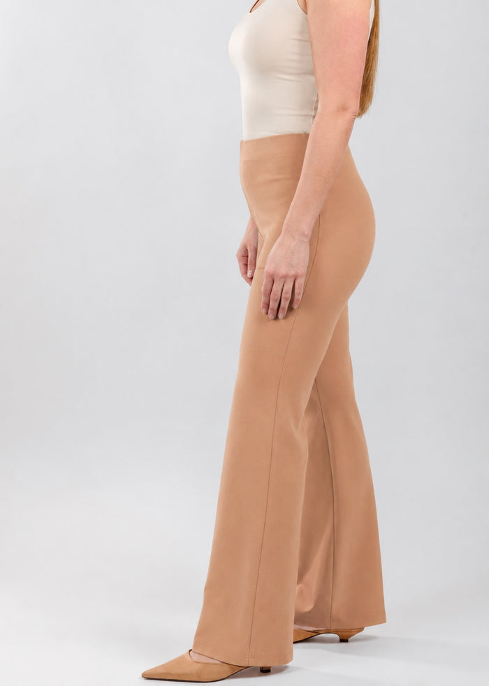 Peace of Cloth Jules Paramount Knit Trousers in Cork available at Barbara Katz