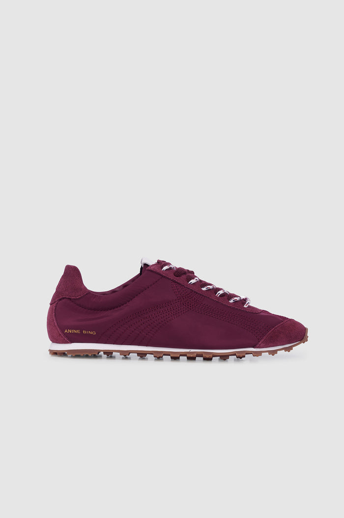 ANINE BING Juna Sneakers - Fig - front view