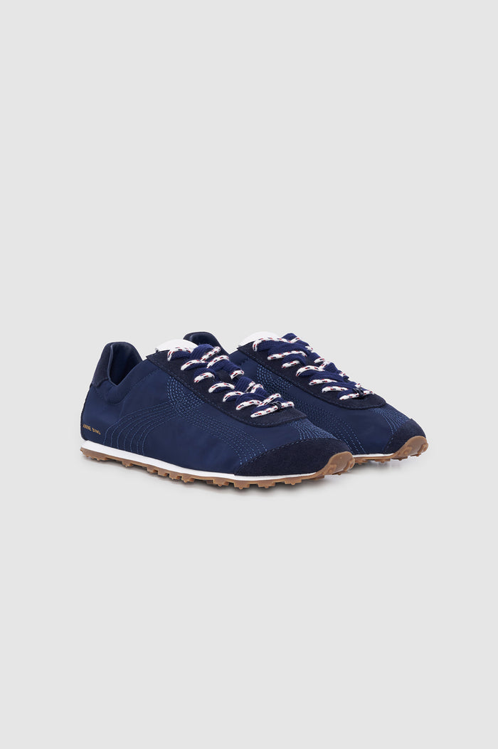ANINE BING Juna Sneakers - Navy - side pair view