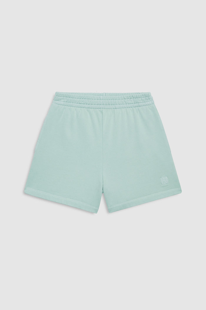 ANINE BING Kam Short - Washed Seafoam - front view