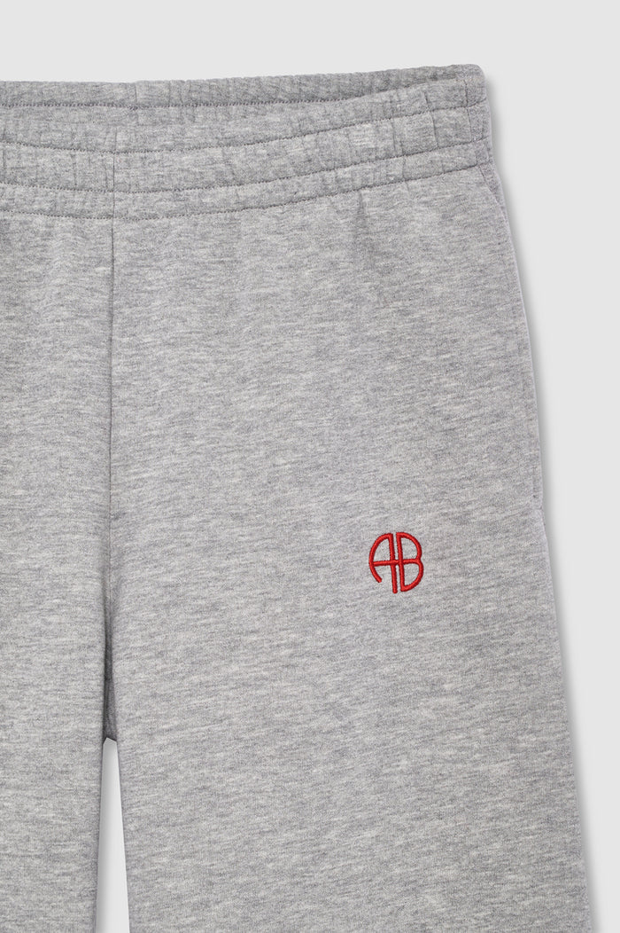 ANINE BING Karter Sweatpant - Grey - detail view