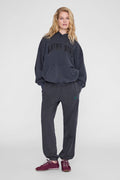 ANINE BING - Karter Sweatpant - Washed Black - on model front
