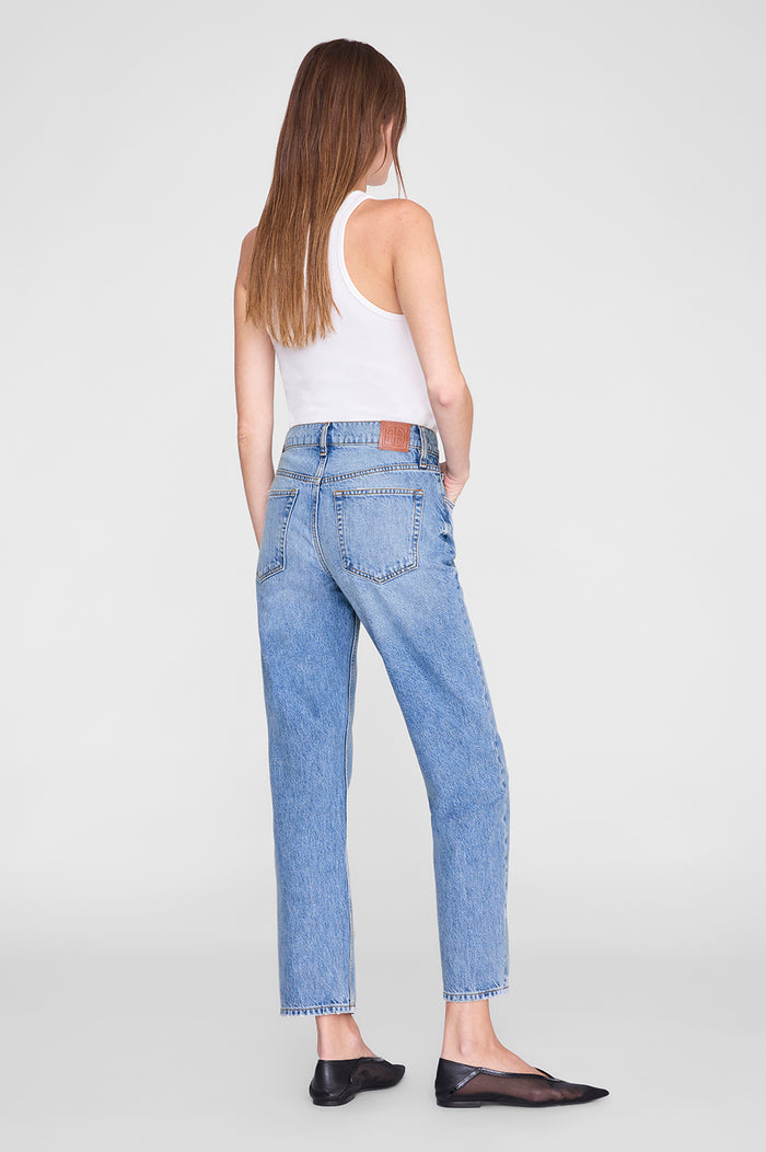 ANINE BING Kate Jean - Arbor Blue - on model back