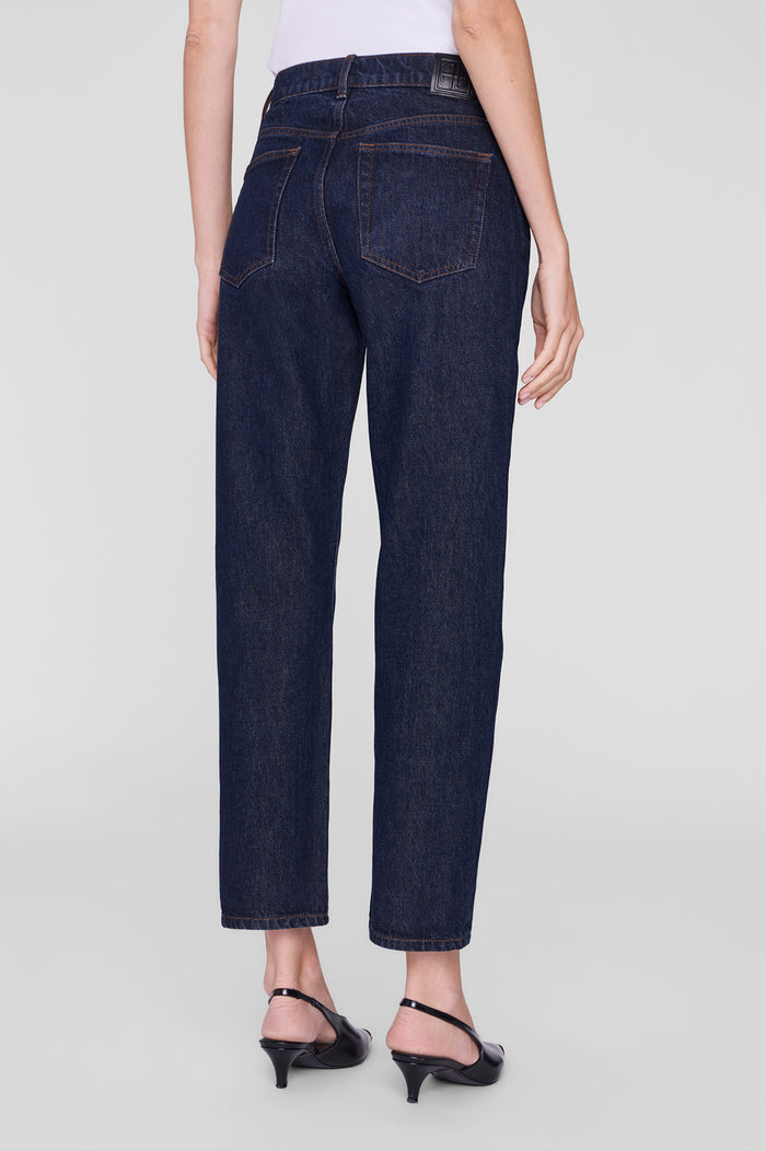 ANINE BING Kate Jean 29" - Unwashed Blue - on model back detail