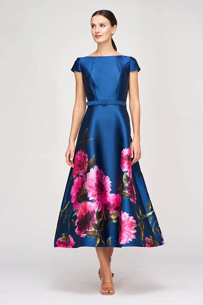 Kay Unger "Ina" Tea Length Dress 55111953