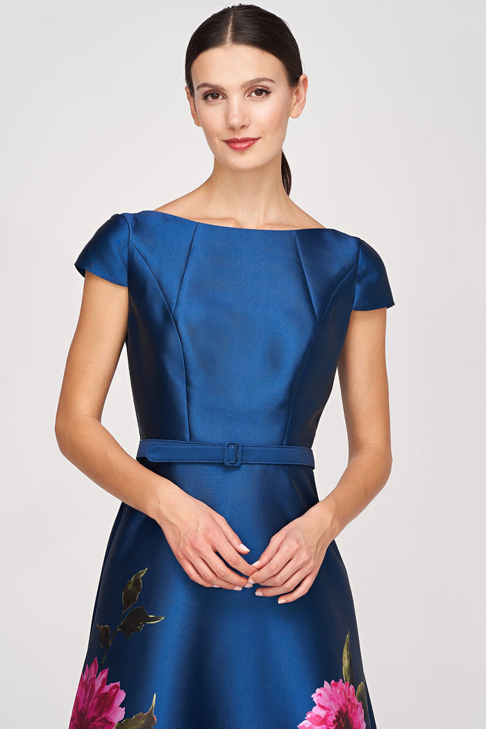 Kay Unger "Ina" Tea Length Dress 55111953