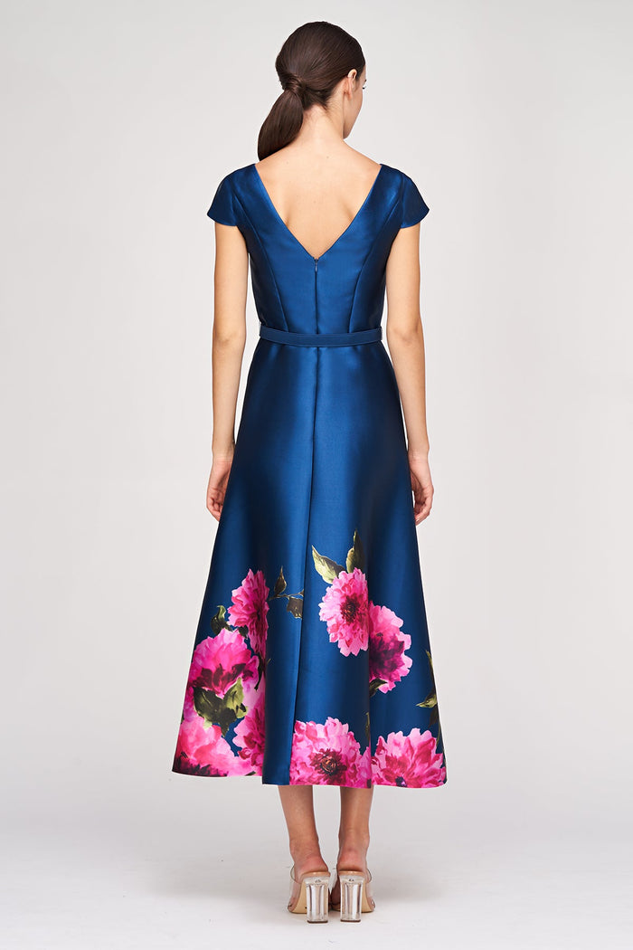 Kay Unger "Ina" Tea Length Dress 55111953